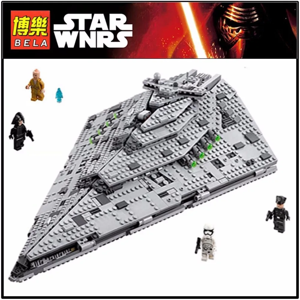 

First Order Star Destroyer 75190 Building Block Model 10901 05131 Compatible with legoing Space Wars Brick Toys For Children
