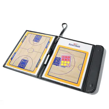 

Professional Basketball Coaching Board Double-sided Coaches Clipboard Dry Erase w/marker Basketball Tactical Board Z60