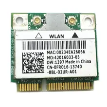 Беспроводная карта адаптера для Broadcom BCM94312HMG BCM4312 Wifi Половина мини-карта pci-e для DELL DW1397 WLAN