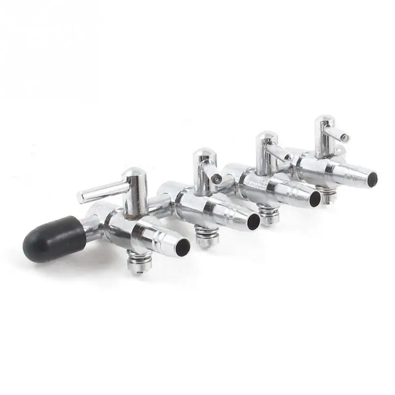 

Aquarium Tank Air Pump Air Flow Tube Pipe Line Stainless Steel Control Valve Air Pump Accessories 4 Ways Aquarium DIY