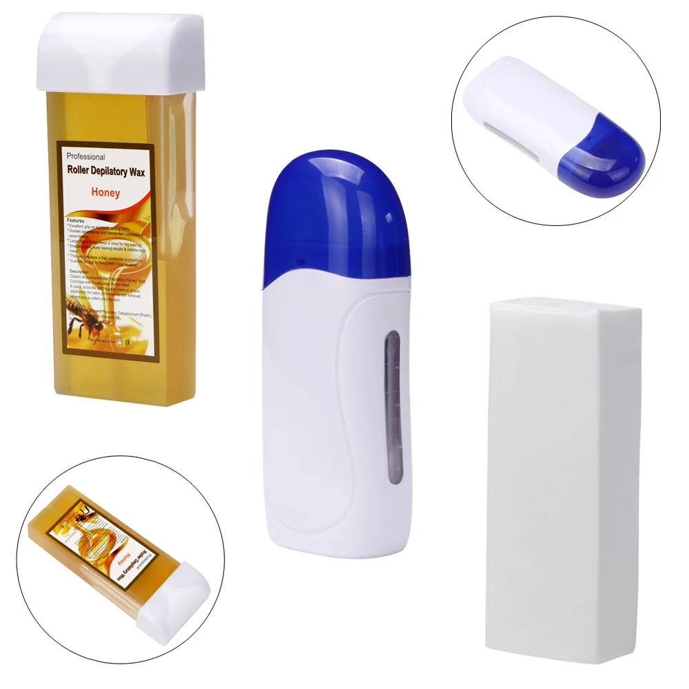 2017 Roll On Cartridge Depilatory Heater Wax Waxing Paper Depilatory