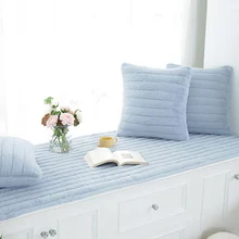 Длинный плюшевый коврик для спальни, эркер, зимние теплые Нескользящие коврики, напольный коврик для гостиной, диван, теплый ковер с длинным ворсом, коврик