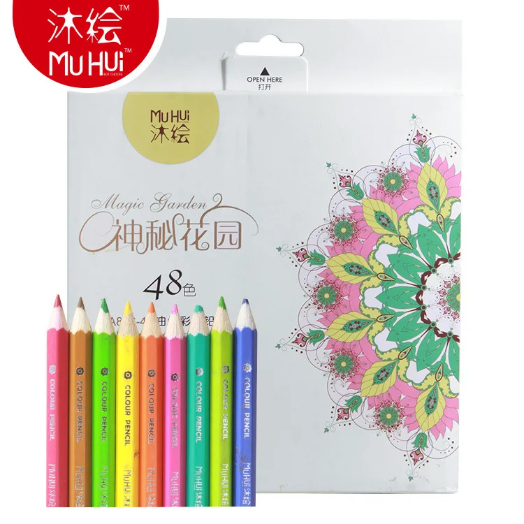 Ayron Oil Based Colored Pencils Safe Non toxic 48 colors colored