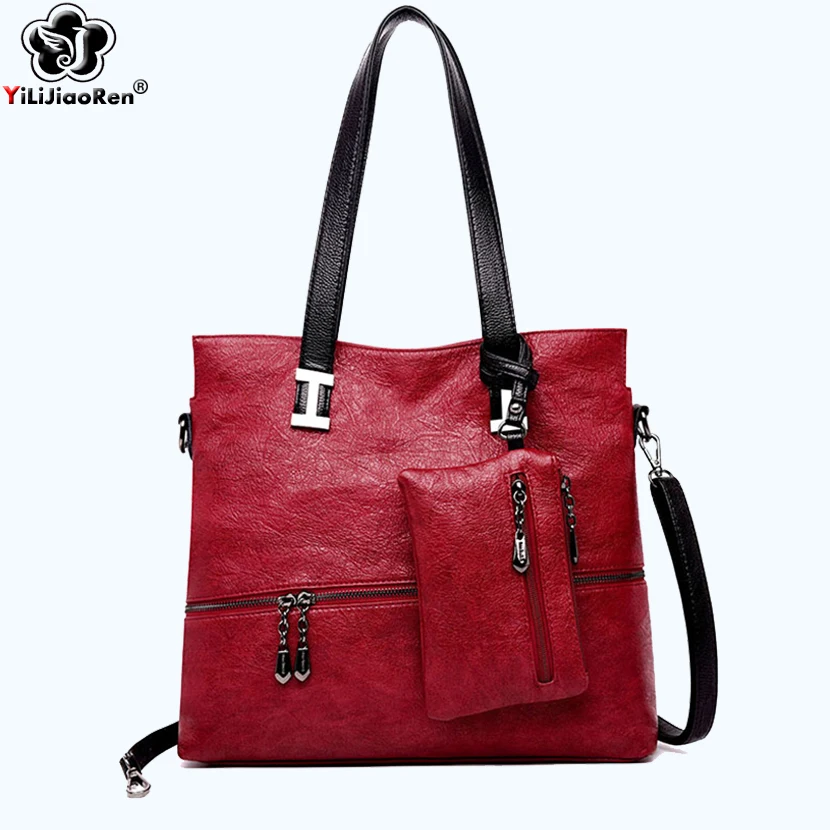 

Luxury Women Handbags Designer Big Tote Bag Famous Brand Leather Shoulder Bag Female Fashion Crossbody Bags for Women Sac A Main