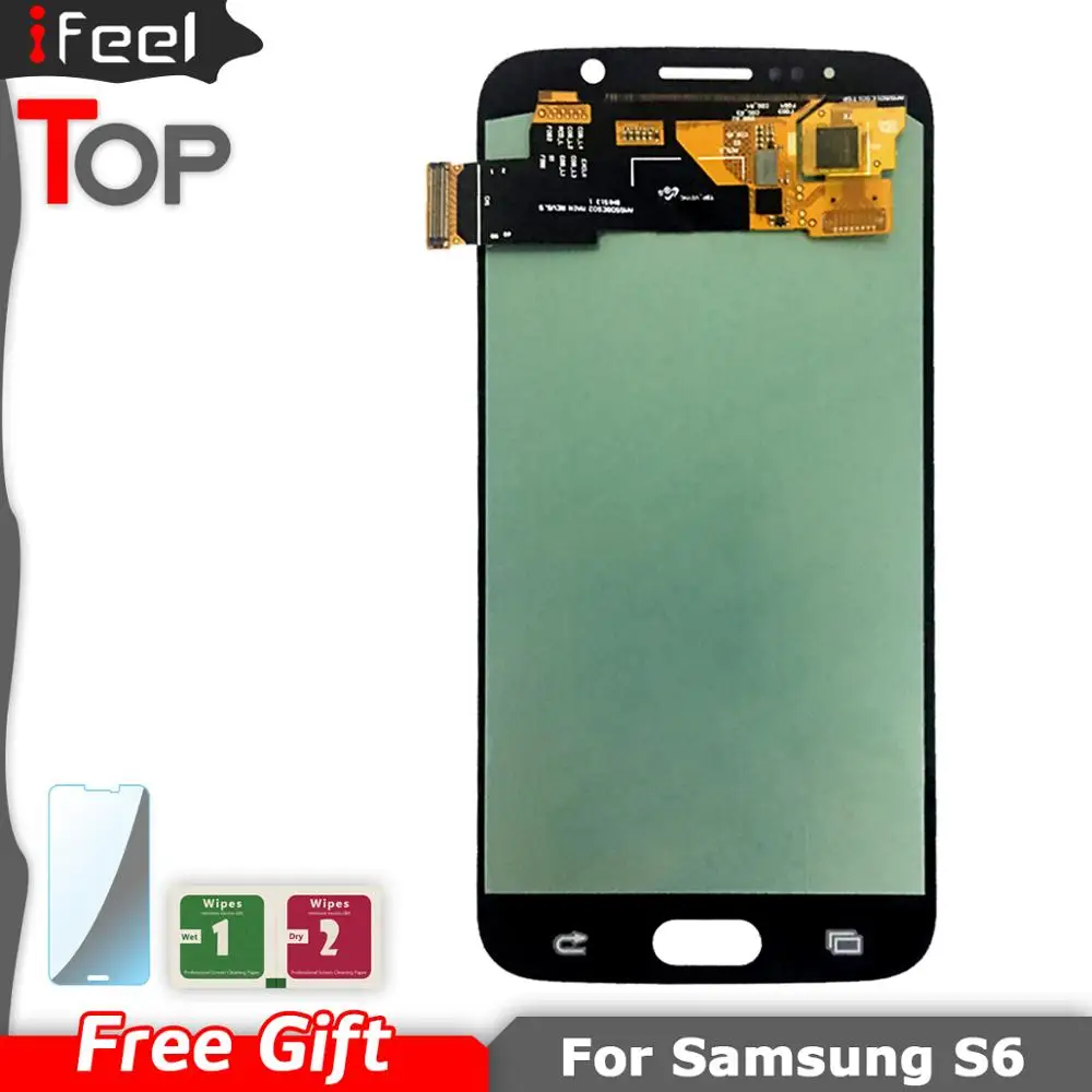 

For SAMSUNG Galaxy S6 G920 G920F LCD Display + Touch Screen Digitizer Super Amoled LCDS