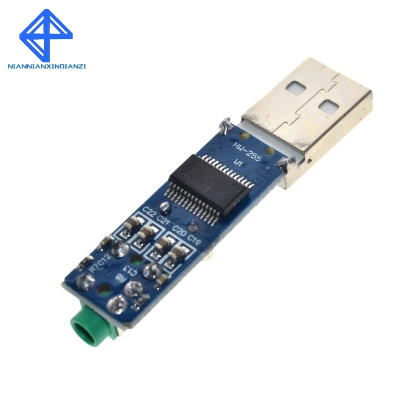 Мини звуковая карта 5 в PCM2704 USB DAC HIFI питание ЦАП Декодер плата модуль для Arduino Raspberry
