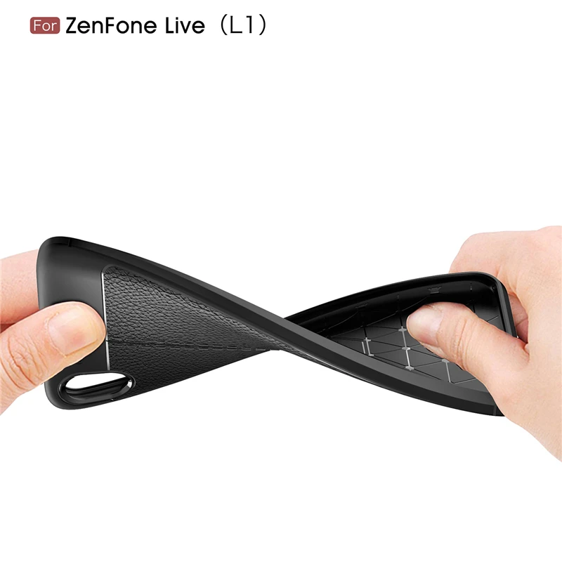 Litchi silicone case for Asus Zenfone Live (L1) ZA550KL (8)