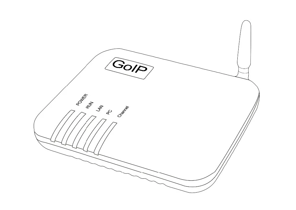 Goip voip Выход конвертер gsm SIP IP Phone адаптер GOIP-1 1GSM шлюз 1SIM