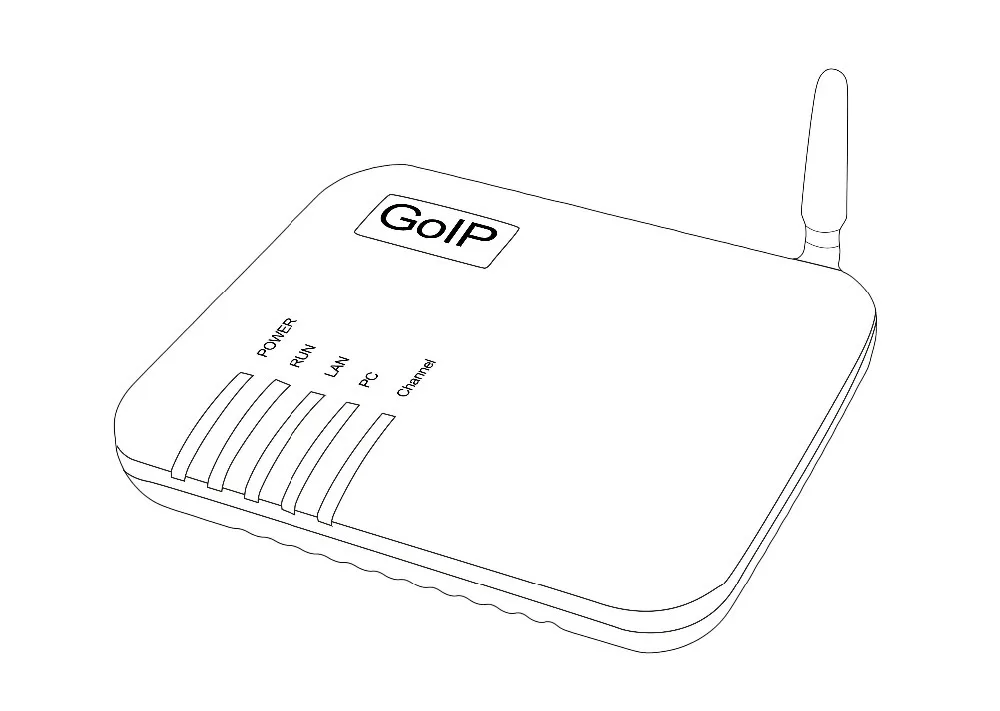 GoIP VOIP шлюз Φ SIP IP адаптер для телефона 1GSM 1SIM|ip phone adapter|voip gatewayvoip gateway gsm |