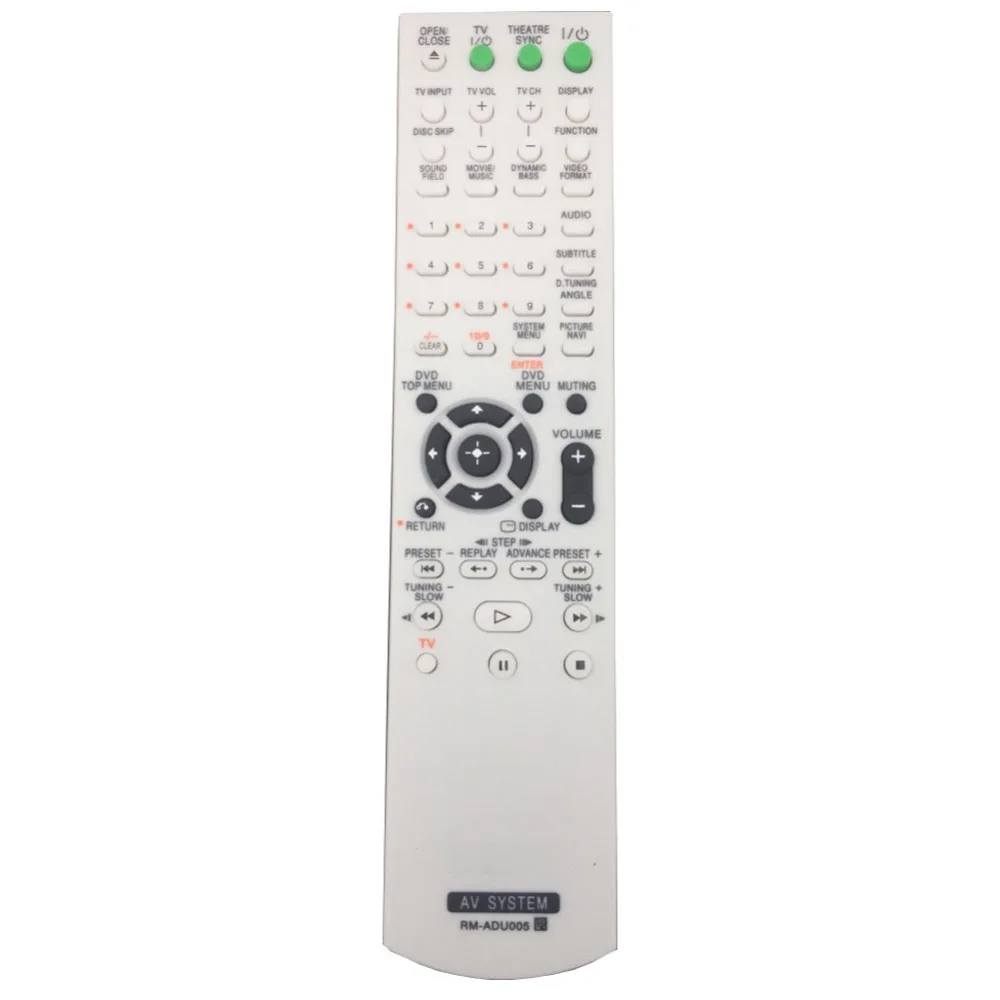 

RM-ADU005 Remote Control for SONY Home Theater With DVD DAV-DZ20 CD/SA-CD Home Theater System
