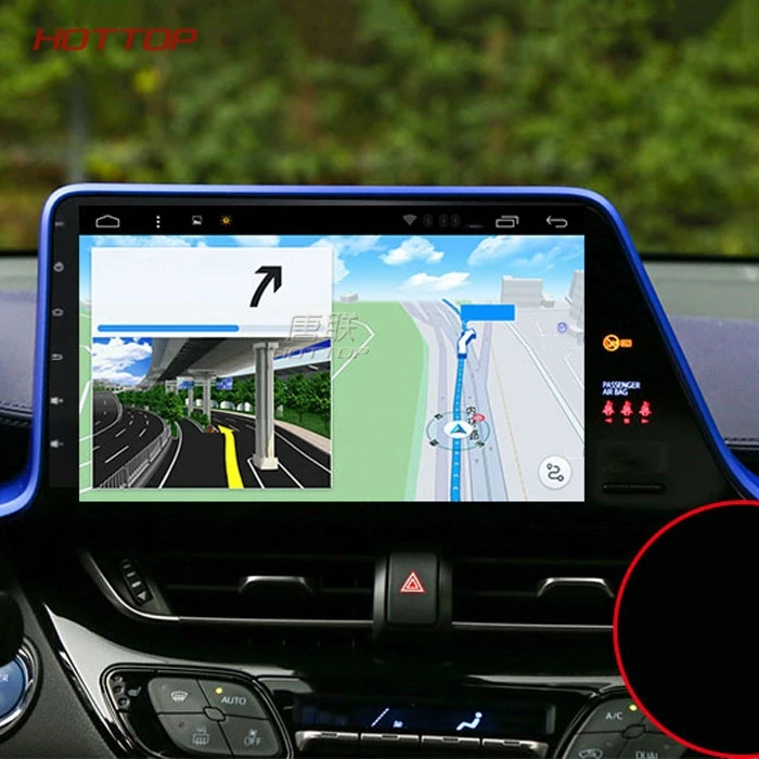 Автомобильный навигатор gps Android для Toyota C-HR аудио видео HD сенсорный экран стерео Мультимедиа 9 дюймов