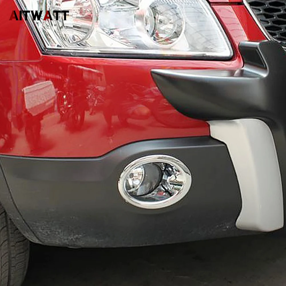 AITWATT For Nissan Qashqai And Qashqai 2 2010 2011 2012 2013 ABS Chrome Front Fog Light