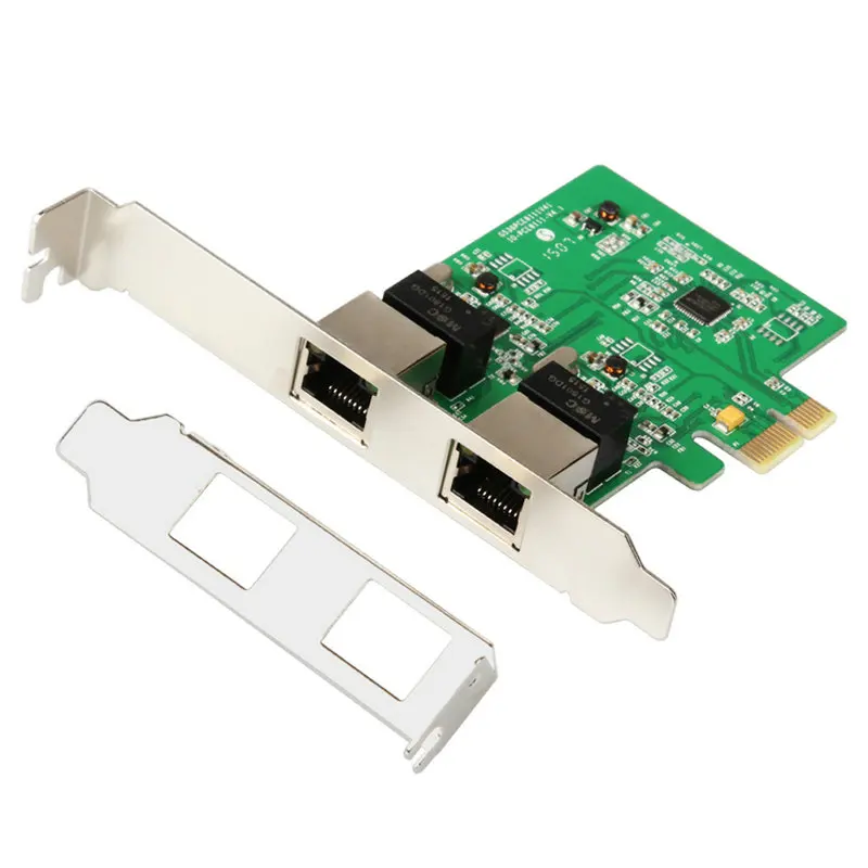 PCIE PCI Express Dual Gigabit Controller Card rtl8111 chips