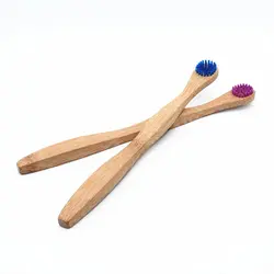 5 шт. натуральная бамбуковая ручка зубная щетка для языка отбеливающая мягкая щетина бамбуковая зубная щетка экологически чистый
