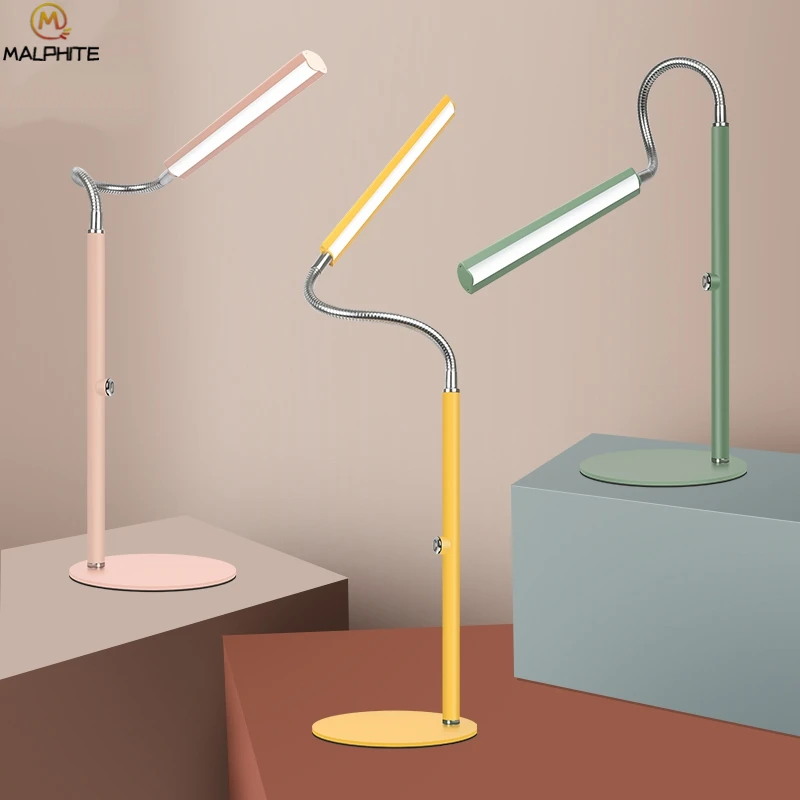 

Modern LED Dimming Table Lamp For Bedroom Touch switch Table Lamp kids Reading Eye Protect Busines Work Lighting Table Luminaire