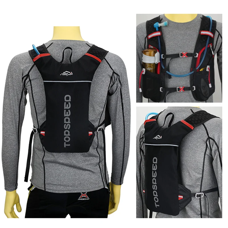 LOCAL LION 5L Running Hydration Backpack, Women Men Jogging Sport Backpack ,Trail Running Marathon Bag 