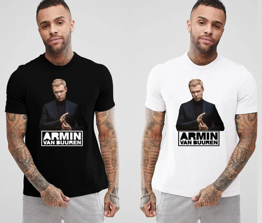 Best пункт ARMIN VAN BUUREN Хьюстон электронная музыка футболка Повседневное Размеры S