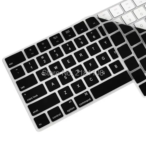 Ультра Тонкий силиконовый чехол для клавиатуры Magic Keyboard MLA22LL/A US английский