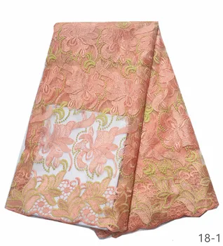 

Luxury lace materials embroidery lace fabric african ankara alibaba express latest african laces 2019 french lace fabric 18