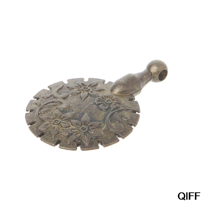 

Wholesale Sewing Thread Yarn Cutter Pendant Round Shape Antique Bronze Craft DIY Tool Home May06