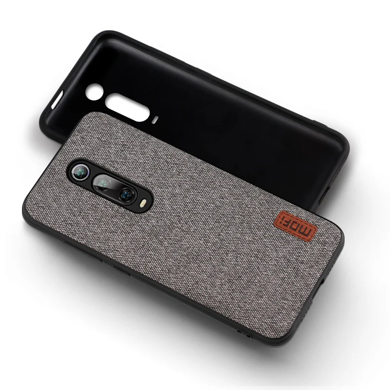 For Xiaomi Mi 9T Pro Case MOFi For Xiaomi Mi 9T Case Cover Protective Fabric Cloth Silicone Back Capas Global Mi9TPro Case 