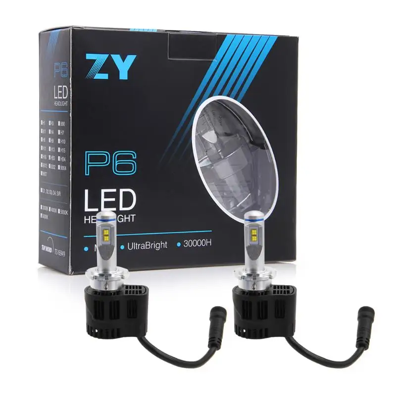 

Atshark Car LED Headlight 55W 5200LM D1 D2 D3 D4 LED Lights White 6000K Headlight Conversion Kit Car Fog Lamp Light