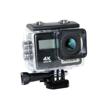 AT-36DR 4K 30FPS 170 Degree Wide Angle Ultra HD 2 Inch LCD Touch 30M Waterproof WIFI Remote FPV Action Camera Mini Sports Cam