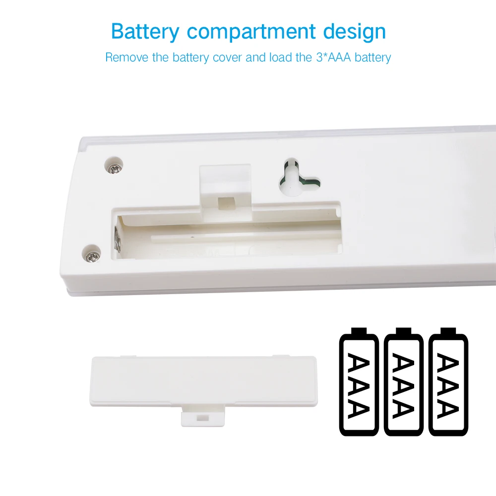 Sensor de Movimento Conduziu a Luz do Armário Sensor sem Fio Luz da Parede do Corredor Boruit Cozinha Quarto Lâmpada Noite Roupeiro Luz Pir Computers & Electronics