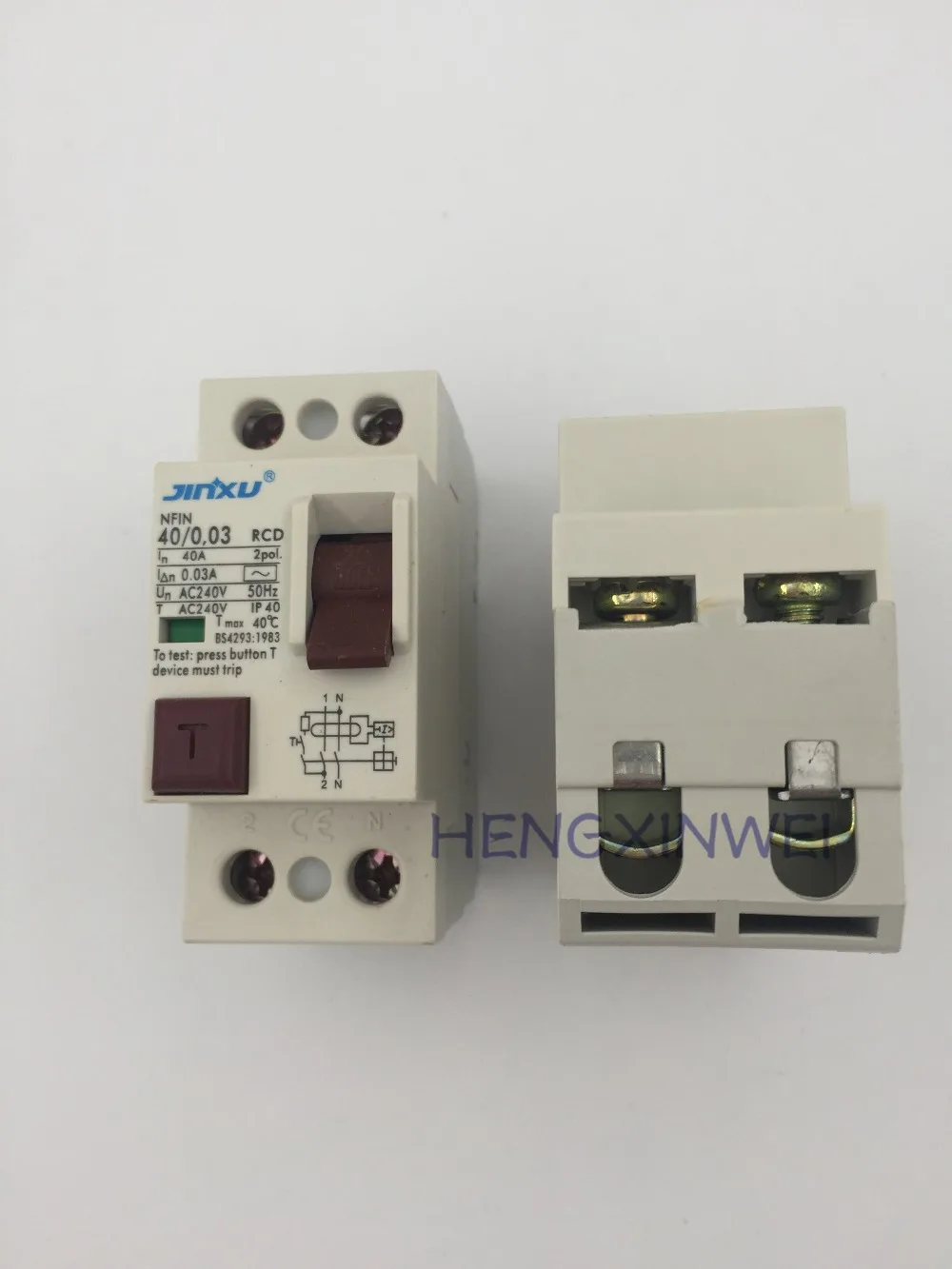

NFIN 40A RCCB RCD Residual current circuit breaker earth leakage circuit breaker ELECTRICAL TYPE