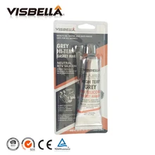 Buy Visbella A Quality Acetoxy RTV Gasket Maker Grey 85g High Temperature Silicone sealant rubber moistureproof glue for Car Engine Free Shipping