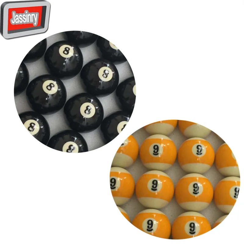 

Single 1pc 2 1/4inch Standard Billiard Pool ball 57.25mm NO8/NO9 single ball High Quality Billiard Ball accessories