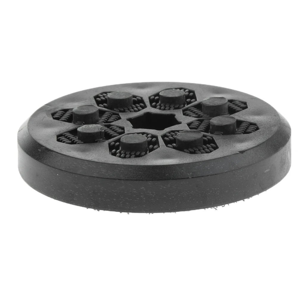 Replacement Slide Pucks Slider Block with 8 Flintstones for Skateboard Longboard Sliding Gloves Black Round Slide Pucks 