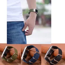 Модные спортивные часы ремешок на запястье для браслета FitBit Charge 2 нейлоновый ремешок для FitBit Charge 2 браслет умный браслет для ручных часов
