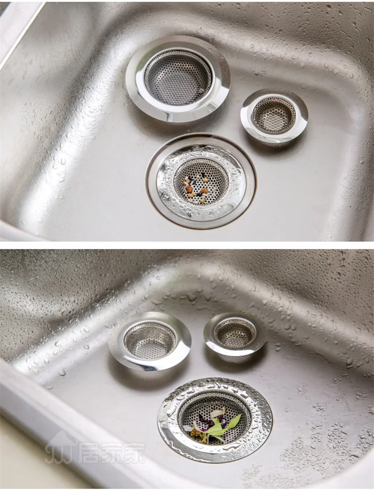 Горячая Нержавеющая сталь канализационная сетка фильтр для раковины Кухонная техника/стопор для отходов предотвращает засорение