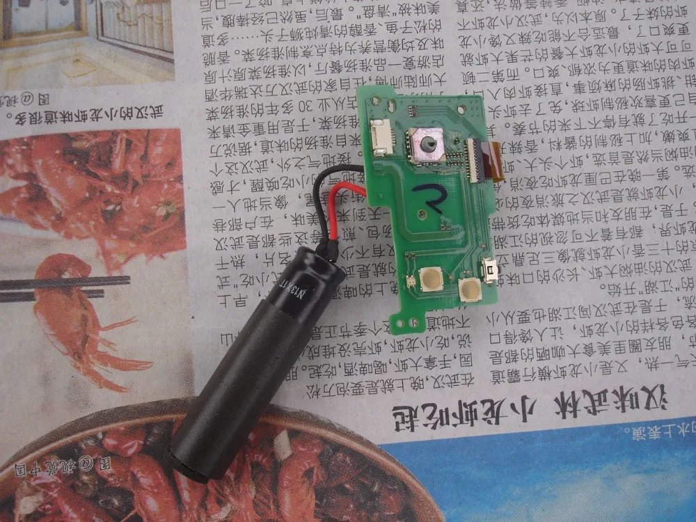 

free shipping ! 90%new DSC-H400 flash board for sony H400 flahboard H400 camera repair part