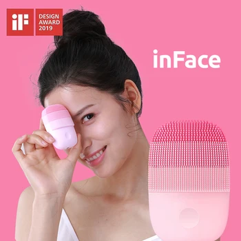 

Xiaomi inFace Small Cleansing Instrument Deep Cleanse Sonic Beauty Facial Instrument Cleansing Face Skin Care Massager