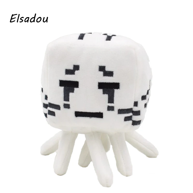 Elsadou Minecraft Ghast Black Eye Plush font b Toy b font Doll