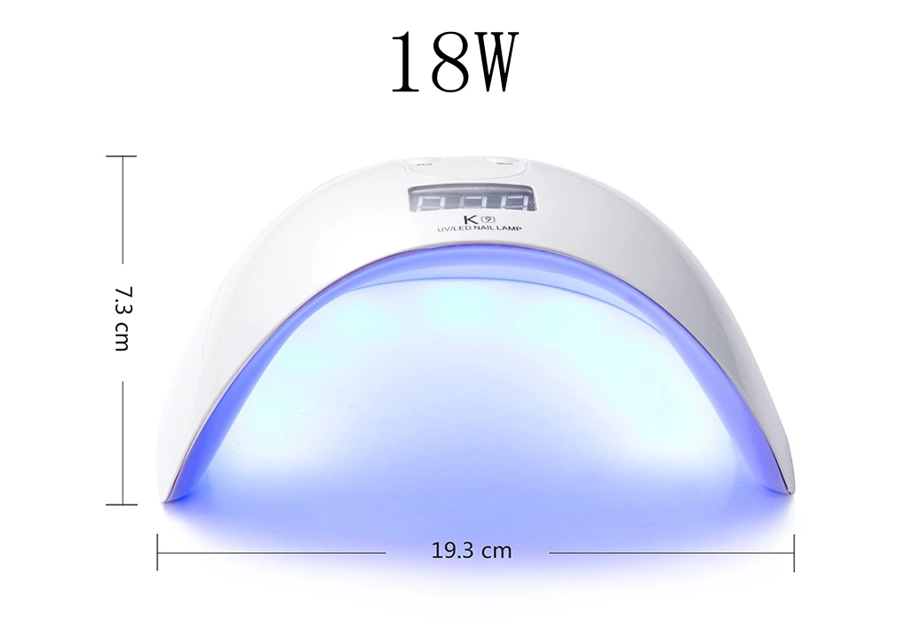 Elite99 машинка для дизайна ногтей 18 Вт/24 Вт УФ светодиодная лампа Сушилка для ногтей для гель-лака УФ-лампа для ногтей Инструменты отверждения УФ-гель с usb-кабелем