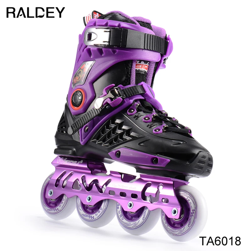 Unisex wholesale 4 wheels roller skates shoes, speed aggressive inline