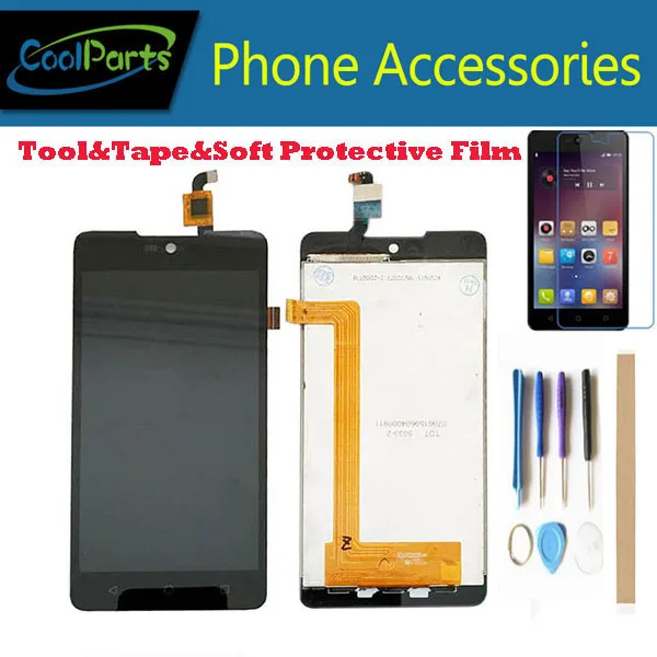 

1PC/Lot High Quality For Micromax Canvas Selfie 2 Q340 LCD Display Screen+Touch Screen Digitizer Assembly Black Color With Kits