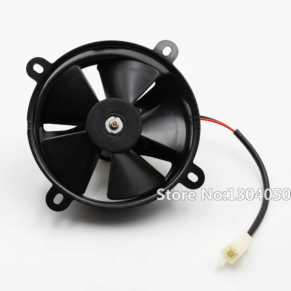 12V 6 inch Thermo Radiator Electric COOLING FAN fan Pit Trial dirt bike