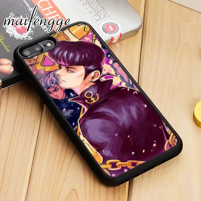 

maifengge Yugioh s JoJo s Bizarre Adventure phone Case cover For iPhone 6 6S 7 8 X XR XS maxS SE Samsung S6 S7 edge S8 S9 Plus