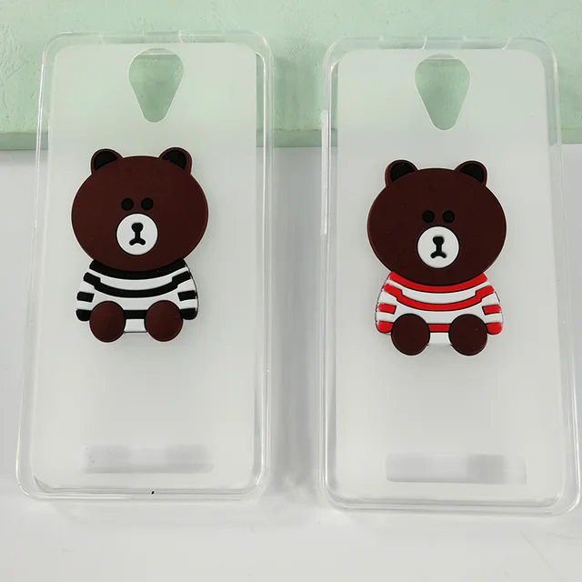 Best Offers Soft Tpu Phone Case For Haier i50 Cases Silicon DIY Bear Rabbit Full Cover For Haier i50 Covers Fundas Capa Phone Sheer