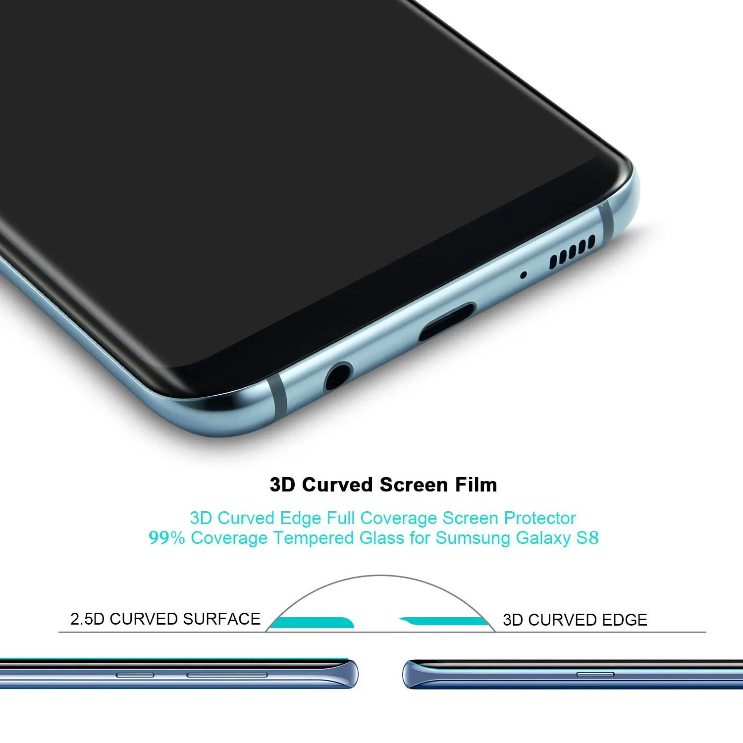 Shuohu S8Plus Анти Шпион конфиденциальности Экран протектор 3D полный Чехол чистые