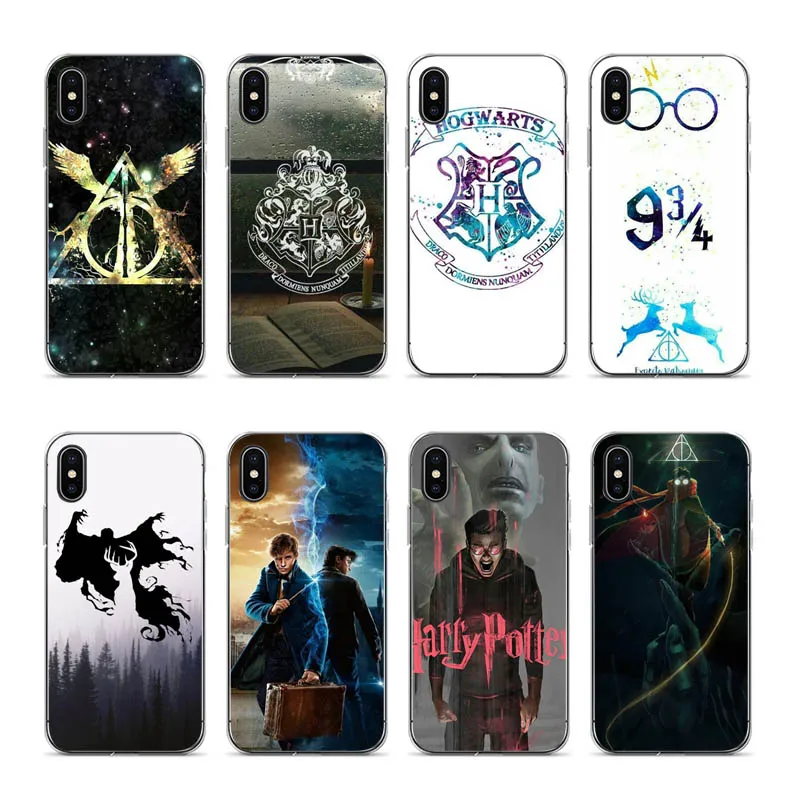 

Hogwarts Castle Harry Potter Watercolor Print TPU Soft silicone Case Cover for iphone 6S 6 Plus X XS XR XSMAX 5 5S 7 8Plus case
