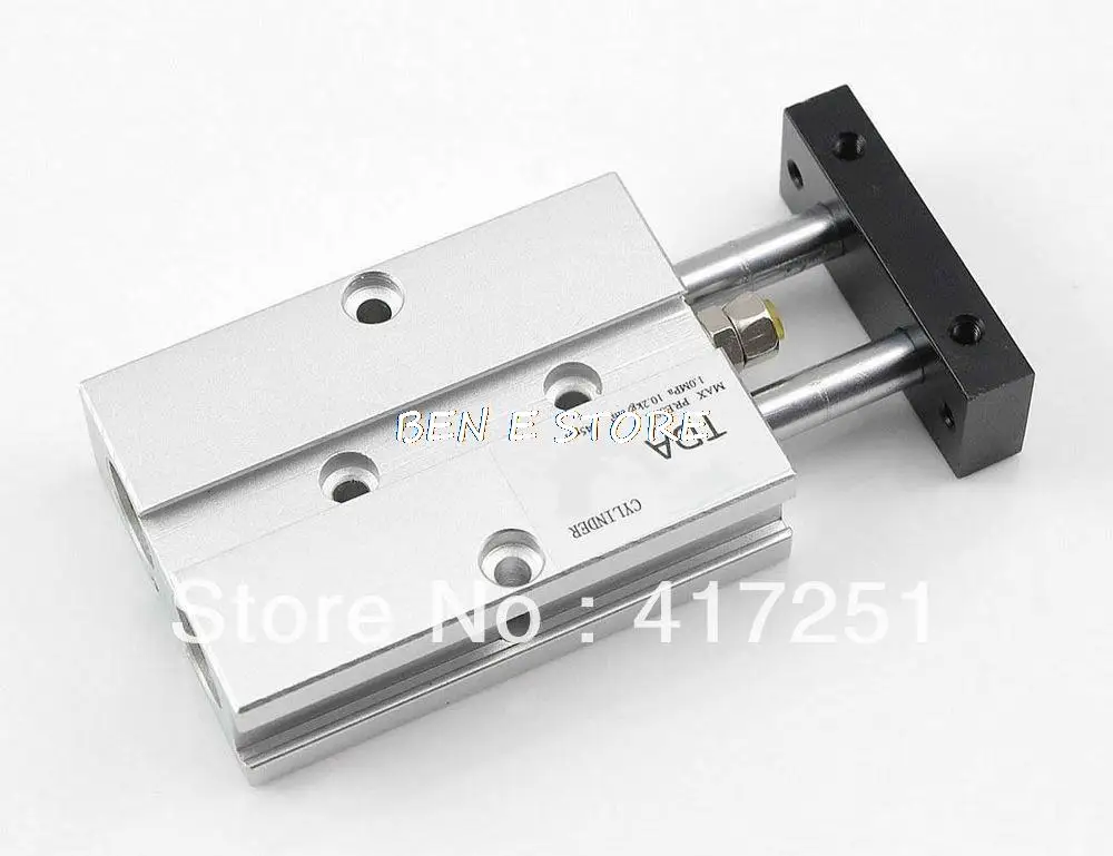 

Cylinder TDA 25-60 Compact Type Dual Rod Cylinder Double Acting 25-60mm Accept custom