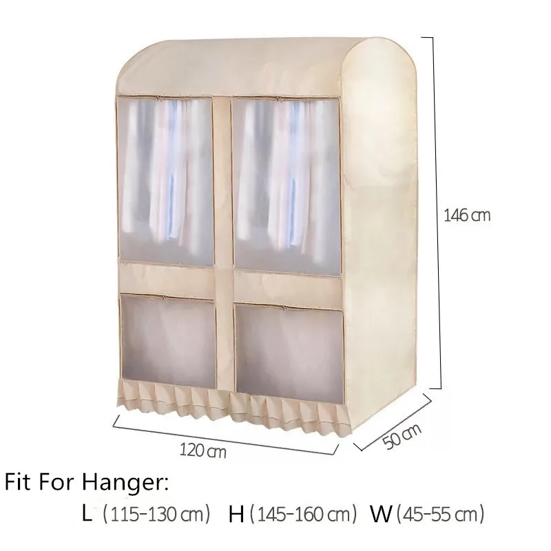 Чехол для гардероба, чехлы для одежды, оксфордская одежда, пылезащитный чехол, влагостойкий подвесной чехол для одежды