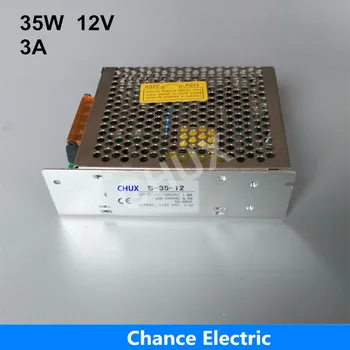 

DC Switching Power Supply 12V LED ac 110v 220V Input CE ROHS (S-35W-12V) Single Group 3A For Led Strip 35W