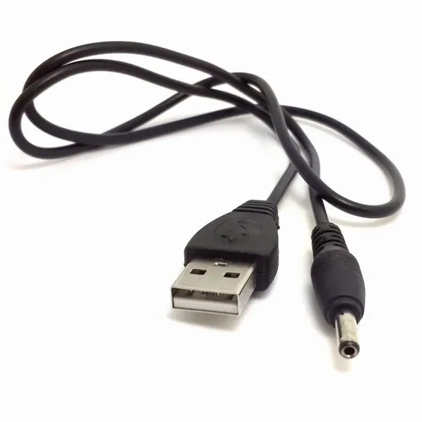

cy Take wire USB turn 3.5mm plug power supply line DC 3.5 turn A male USB power cord 2.8FT 80CM