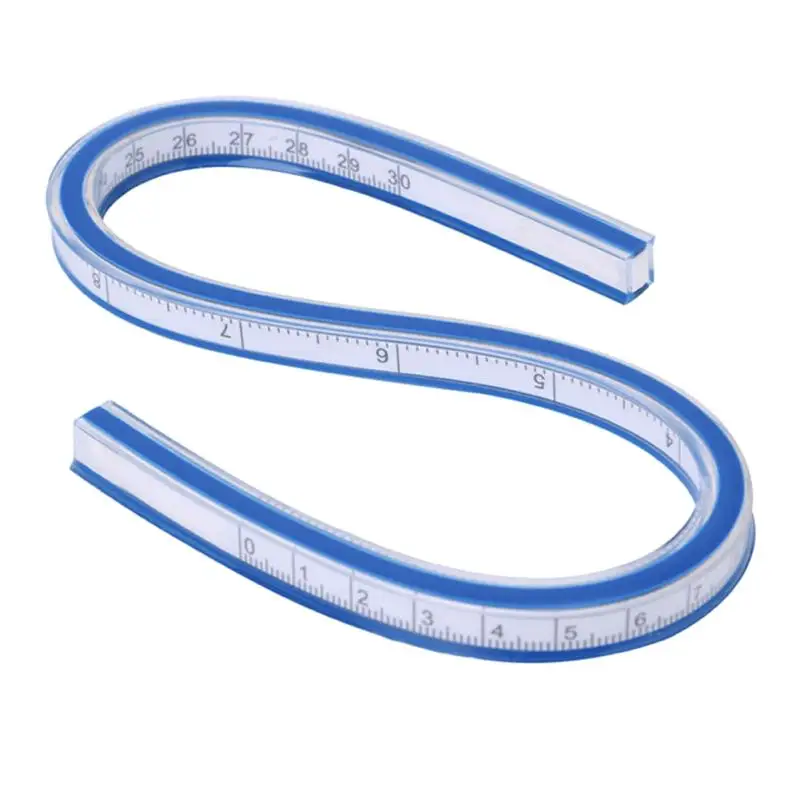 Buy 1pc Flexible Curve Ruler Free Stretch Serpentine